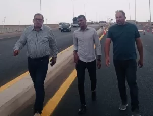 رئيس جهاز الشروق يتابع تطوير الطريق الشرقي ورفع كفاءة الطرق بالمدينة 23 - جريدة المساء