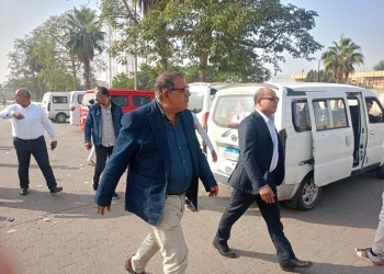 رئيس جهاز الشروق يستقبل نائب رئيس الهيئة في جولة موسعة بالمدينة 29 - جريدة المساء