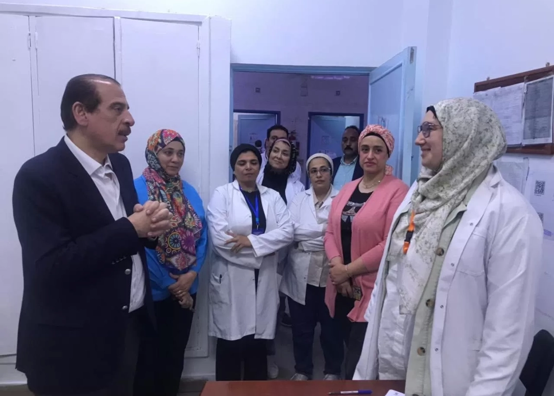 نائب وزير الصحة يفاجئ مستشفى الشروق ويوجّه بإصلاح جهاز التخدير 19 - جريدة المساء