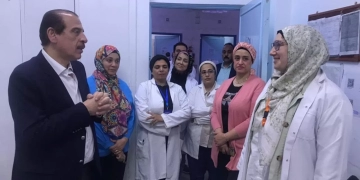 نائب وزير الصحة يفاجئ مستشفى الشروق ويوجّه بإصلاح جهاز التخدير 1 - جريدة المساء