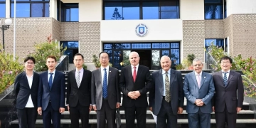 جامعة القناة تستقبل وفد جامعة بكين للغات والثقافة 1 - جريدة المساء