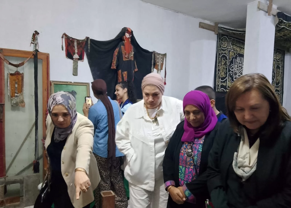 وفد المجلس القومي للأمومة والطفولة زار متحف التراث السيناوي 19 - جريدة المساء