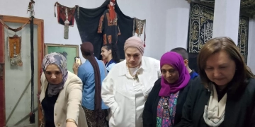 وفد المجلس القومي للأمومة والطفولة زار متحف التراث السيناوي 1 - جريدة المساء