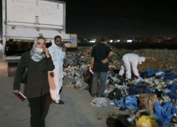محافظة شمال سيناء ترفع مخلفات طبية خطيرة بالعريش 18 - جريدة المساء