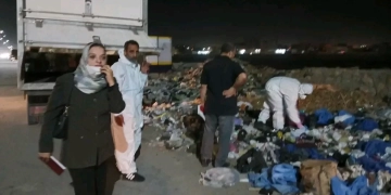 محافظة شمال سيناء ترفع مخلفات طبية خطيرة بالعريش 2 - جريدة المساء محافظة شمال سيناء ترفع مخلفات طبية خطيرة بالعريش 1 - جريدة المساء