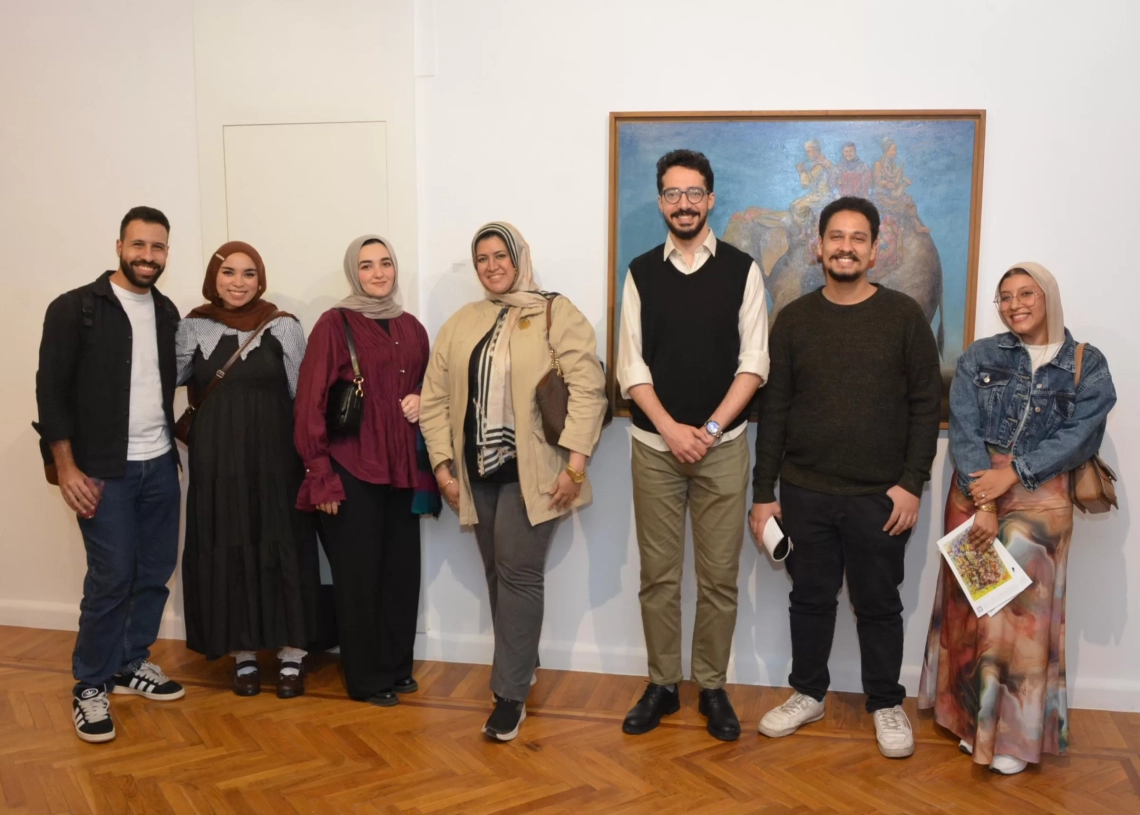 افتتاح معرض "مولد يا دنيا"للفنان محمد البحيري 19 - جريدة المساء