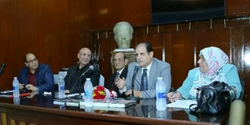 اتحاد الكتاب يحتفي بالأديب المخرج رضا سليمان 2 - جريدة المساء اتحاد الكتاب يحتفي بالأديب المخرج رضا سليمان 1 - جريدة المساء