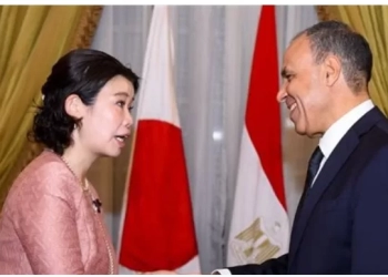 إعادة إعمار غزة وتحقيق حل الدولتين في مباحثات وزير الخارجية وكونيميتسو 17 - جريدة المساء