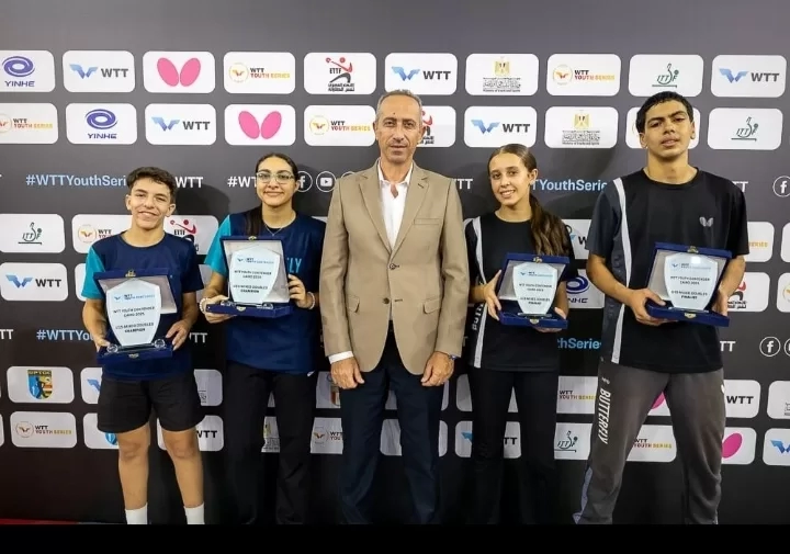 ذهبيتان المختلط15و19سنة للفراعنة في بطولة مصر الدولية لتنس الطاولة 18 - جريدة المساء