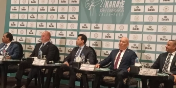 بحضور صبحي ورئيس الاتحاد الدولي والدهراوي ...مؤتمر صحفي عالمي قبل أيام من انطلاق بطولة العالم للكاراتيه 2 - جريدة المساء بحضور صبحي ورئيس الاتحاد الدولي والدهراوي ...مؤتمر صحفي عالمي قبل أيام من انطلاق بطولة العالم للكاراتيه 1 - جريدة المساء