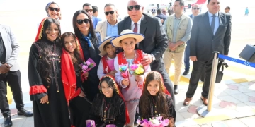 وزيرة التضامن تصل الوادي الجديد لتفقد عدد من المشروعات التنموية 1 - جريدة المساء