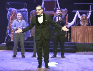 حفل افتتاح مهرجان الفضاءات غير التقليدية. بأكاديمية الفنون يكرم الدكتور مجدي كامل 123 - جريدة المساء