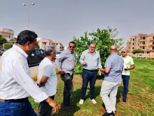 حملات نظافة وصيانة مكثفة لرفع كفاءة المظهر العام بمدينة الشروق 27 - جريدة المساء