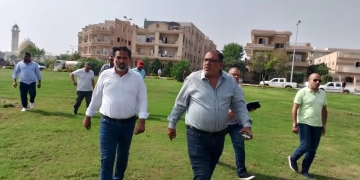 حملات نظافة وصيانة مكثفة لرفع كفاءة المظهر العام بمدينة الشروق 1 - جريدة المساء