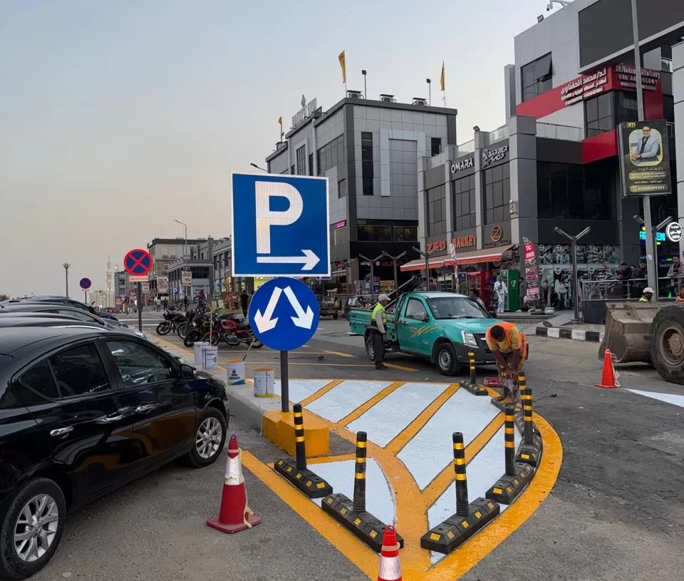 صور.. جهاز الشروق يُنجز باركن مجاني بالحرية لتسهيل المرور 19 - جريدة المساء