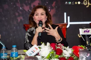 إلهام شاهين بلا أقنعة في مهرجان شرم الشيخ الدولي للمسرح الشبابي 23 - جريدة المساء