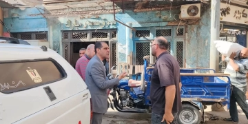 إزاله 15 حالة إشغال متنوعة وتحرير 3 محاضر ضد عدد من بائعي كفر الشيخ 1 - جريدة المساء