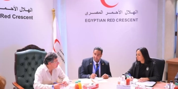 مايا مرسي: زيارة رئيس كولومبيا تعكس عمق العلاقات الإنسانية بين القاهرة وبوجوتا 1 - جريدة المساء رئيس جمهورية كولومبيا يزور الهلال الأحمر المصري