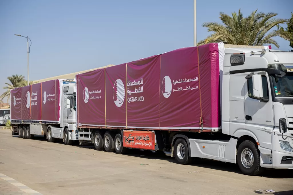 شراكة إنسانية مصرية قطرية لدعم الأشقاء الفلسطينيين فى غزة 19 - جريدة المساء شراكة إنسانية مصرية قطرية لدعم الأشقاء الفلسطينيين فى غزة 18 - جريدة المساء