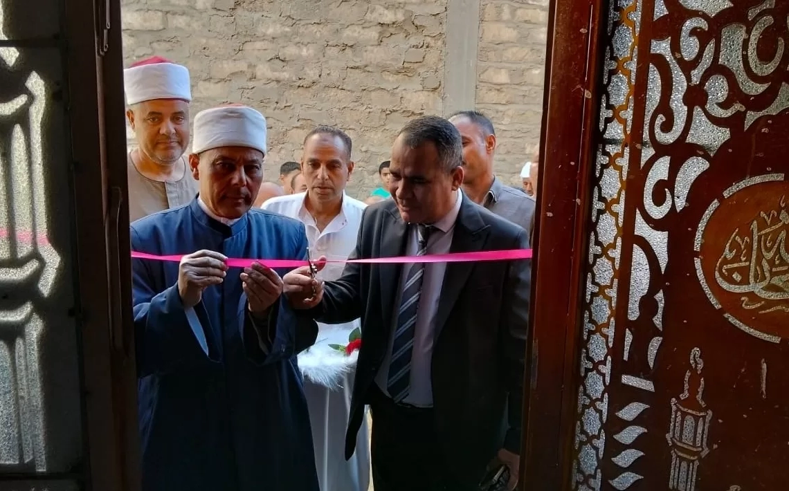 رئيسا مدينتي إهناسيا وبني سويف يفتتحان مسجدي منهرو والزرابي بعد تجديدهما 19 - جريدة المساء