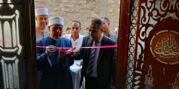 رئيسا مدينتي إهناسيا وبني سويف يفتتحان مسجدي منهرو والزرابي بعد تجديدهما 1 - جريدة المساء