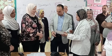 محافظ بني سويف يطلق مبادرة “عيون أطفالنا مستقبلنا” لفحص 488 ألف تلميذ بالمرحلة الابتدائية 1 - جريدة المساء