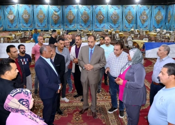 محافظ سوهاج يتفقد مقر اللجنة العامة واللجان الانتخابية استعدادًا لانطلاق انتخابات مجلس النواب 27 - جريدة المساء