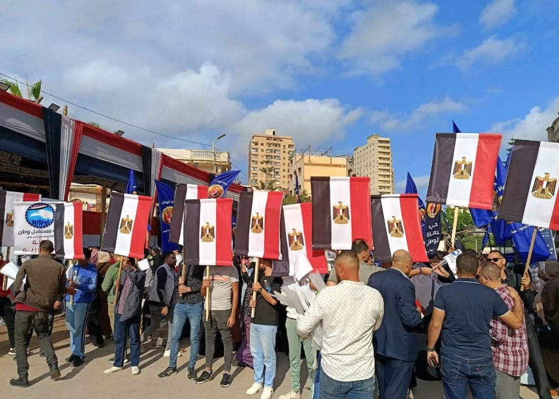 مسيره الالف علم في الاسكندريه 27 - جريدة المساء