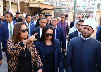 وزراء التضامن والأوقاف والتنمية المحلية يتفقدون مطبخ المحروسةللإطعام بمدينة طنطا