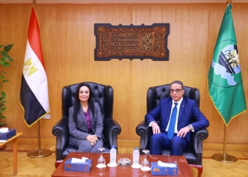 وزيرة التضامن ومحافظ الفيوم