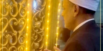 وكيل وزاره أوقاف كفر الشيخ يتفقد المسجد الإبراهيمي بدسوق للتأكد من جاهزية العمل 1 - جريدة المساء