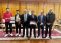 رئيس جامعه كفرالشيخ يكرم طلاب كلية الذكاء الاصطناعي الفائزين بالمركز الأول في مسابقة Huawei Developer Competition 2025 19 - جريدة المساء