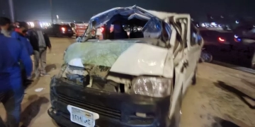 بالأسماء.. مصابو انقلاب ميكروباص بطريق القاهرة بمستشفى الشروق المركزى 1 - جريدة المساء