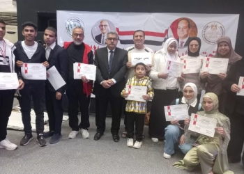 محافظ بني سويف يهنئ التعليم بفوز فريق مدرسة النور للمكفوفين بالمركز الثاني في بطولة الجمهورية لألعاب القوى "دفع الجلة- بنين" 25 - جريدة المساء