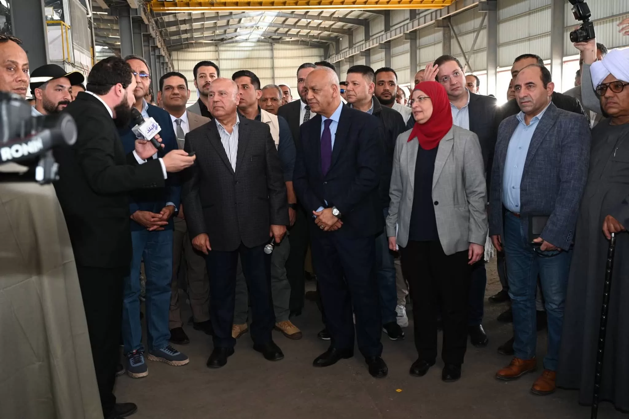 نائب رئيس الوزراء ووزير الصناعة والنقل يتفقد منطقتي "قفط" و"هو" الصناعيتين بقنا 24 - جريدة المساء