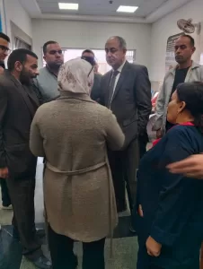 وكيل وزارة الصحة بالجيزة يتفقد وحدتي الود والفهميين بالصف 19 - جريدة المساء