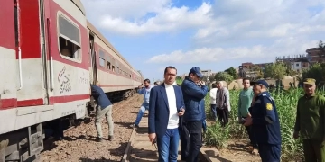 خروج قطار عن القضبان بـ"الحامول" تسبب فى تعطل الحركة بالسكك الحديدية.. بالمنوفية 1 - جريدة المساء