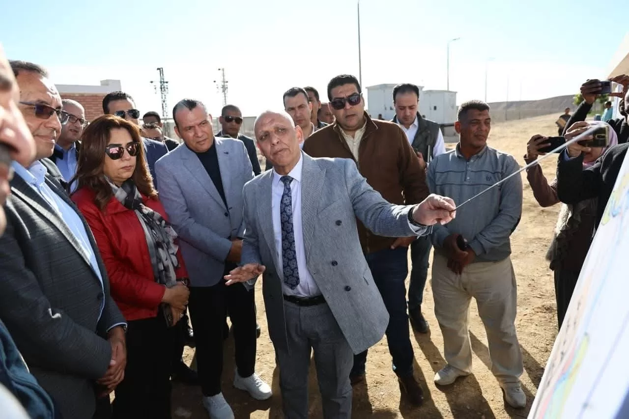 وزيرة التنمية المحلية تفتتح محطة معالجة الصرف بقرية الأشراف البحرية بقنا 61 - جريدة المساء