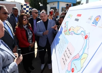 وزيرة التنمية المحلية تفتتح محطة مياه الشرب بقرية حجازة بحري بقوص  29 - جريدة المساء