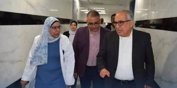 رئيس هيئة التأمين الصحي تفقد تطوير مستشفى مدينة نصر للتأمين الصحي ضمن خطة المتابعة الميدانية 1 - جريدة المساء