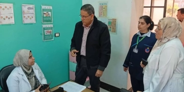 وكيل صحة المنوفية يتفقد وحدة مليج .. و يشيد بأداء تنظيم الأسرة.. و يؤكد على الانضباط و النظافة 1 - جريدة المساء