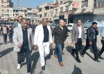 نائب محافظ الجيزة يتفقد أعمال الخطة الاستثمارية لتطوير مدينة الصف 17 - جريدة المساء
