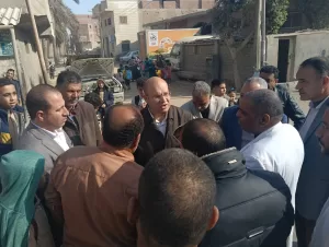 نائب محافظ الجيزة يتفقد أعمال الخطة الاستثمارية لتطوير مدينة الصف 24 - جريدة المساء