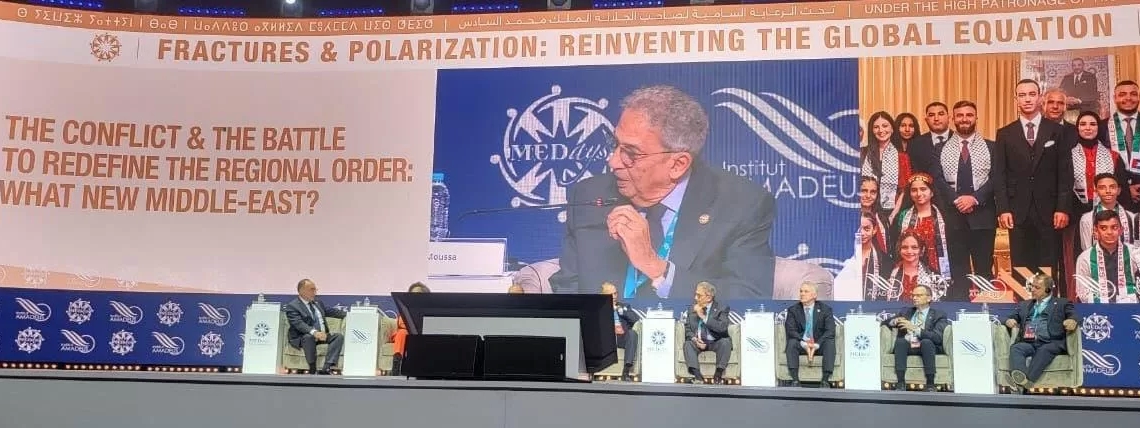 عمرو موسى: الدولة الفلسطينية مفتاح الاستقرار والسلام العالمي 19 - جريدة المساء