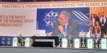 عمرو موسى: الدولة الفلسطينية مفتاح الاستقرار والسلام العالمي 1 - جريدة المساء