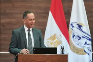 نسرين البغدادي خلال ندوة حماية المرأة من العنف الإلكتروني:الدستور المصري يكفل لها الحماية والتمكين 19 - جريدة المساء