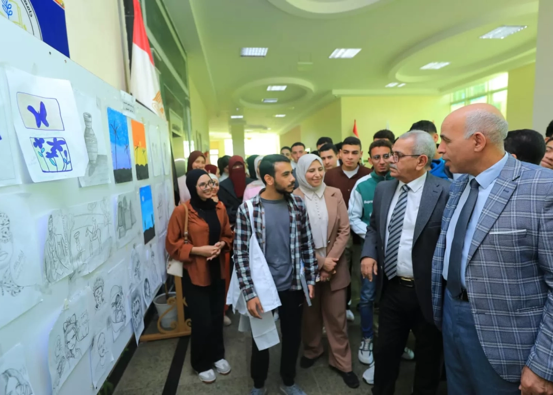 رئيس جامعة كفر الشيخ يفتتح مهرجان الأنشطة الطلابية بجامعة كفر الشيخ الأهلية 19 - جريدة المساء