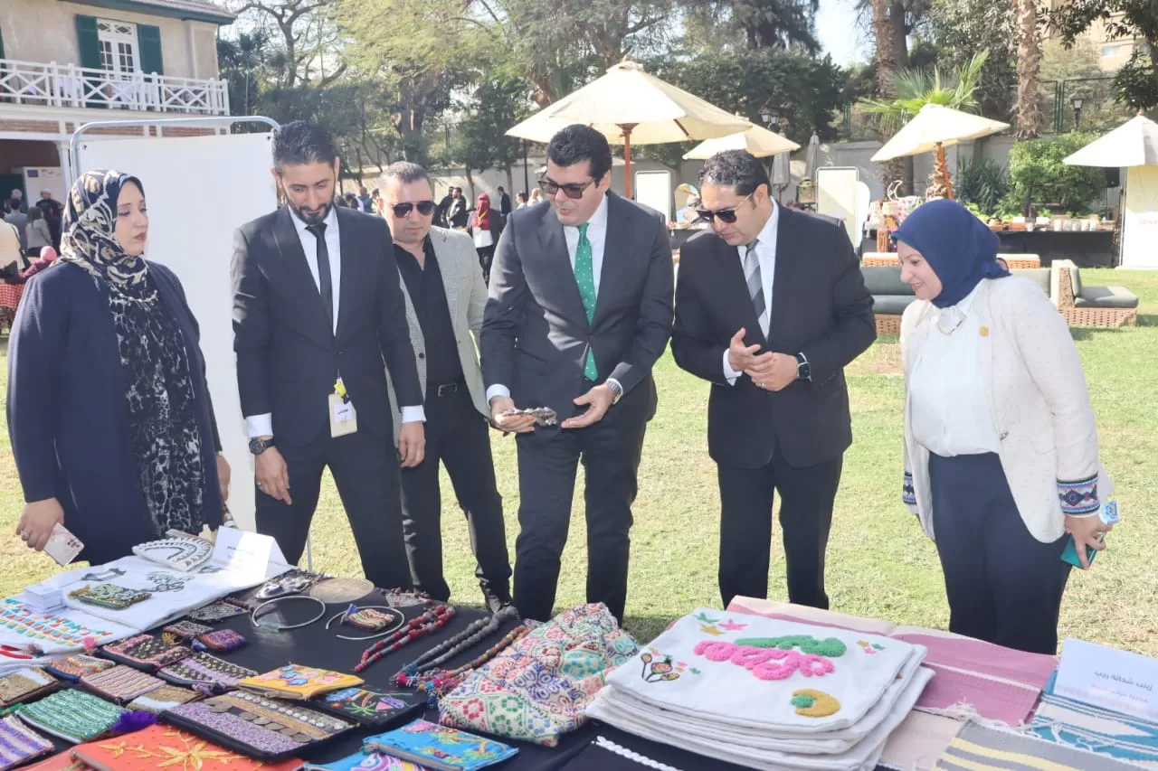 نائب محافظ بني سويف يشهد افتتاح معرض الحرف المصرية 24 - جريدة المساء
