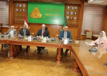 رؤية استراتيجية لتطوير و إعادة هيكلة جميع القطاعات.. بجامعة المنوفية 29 - جريدة المساء