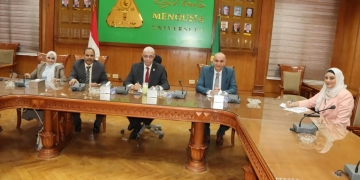 رؤية استراتيجية لتطوير و إعادة هيكلة جميع القطاعات.. بجامعة المنوفية 1 - جريدة المساء